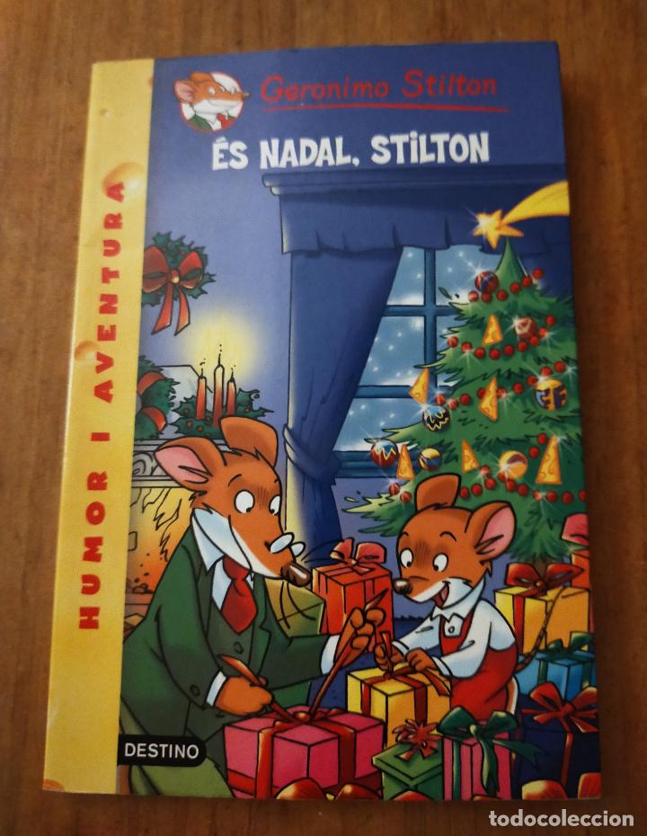 Libros de segunda mano: GERONIMO STILTON ES NADAL- CATALA - Foto 1
