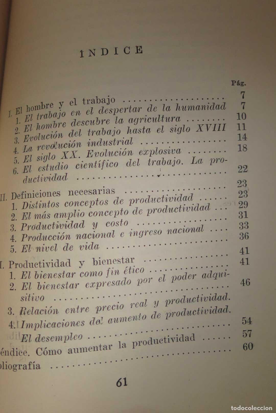 Libros de segunda mano: QUE ES LA PRODUCTIVIDAD. ESPOUEY - Foto 2