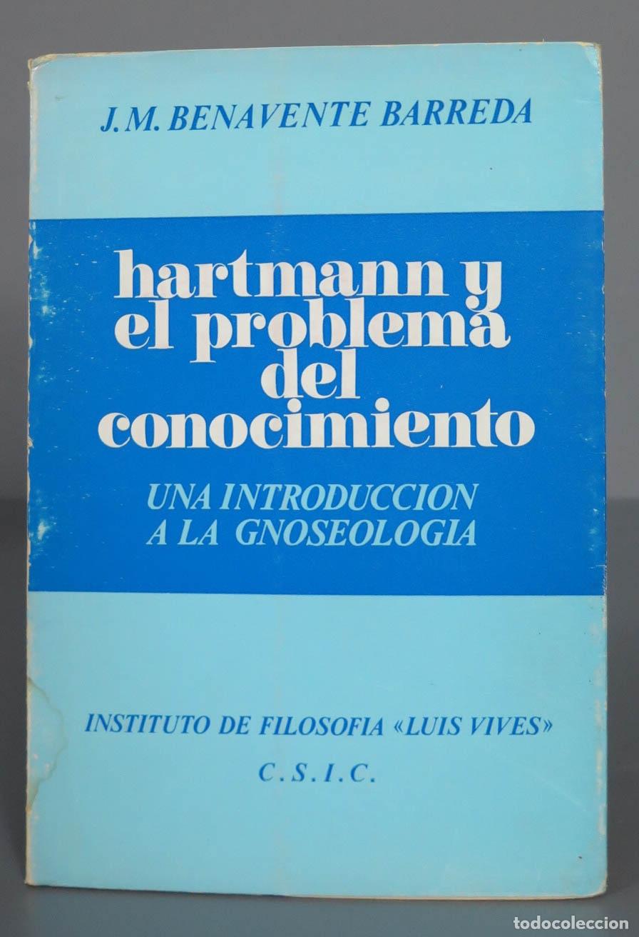 Libros de segunda mano: HARTMANN Y EL PROBLEMA DEL CONOCIMIENTO. BENAVENTE BARREDA - Foto 1