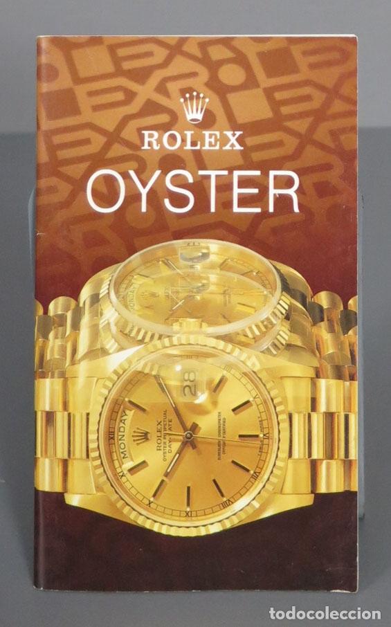 Libros de segunda mano: FOLLETO O CATALAGO. ROLEX OYSTER - Foto 1