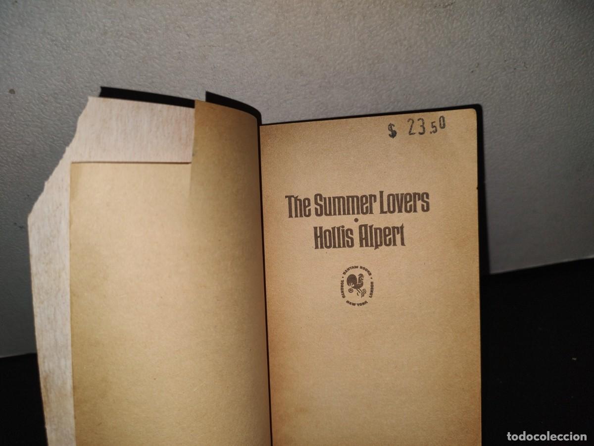 Libros de segunda mano: 130- THE SUMMER LOVERS - HOLLIS ALPERT - 1974 - Foto 4