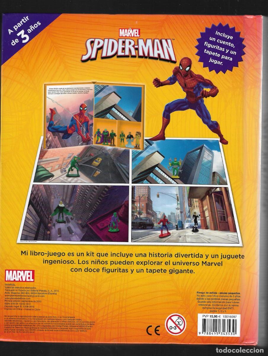 Libros de segunda mano: N - LIBRO JUEGO - SPIDERMAN - MARVEL,2013. - Foto 2