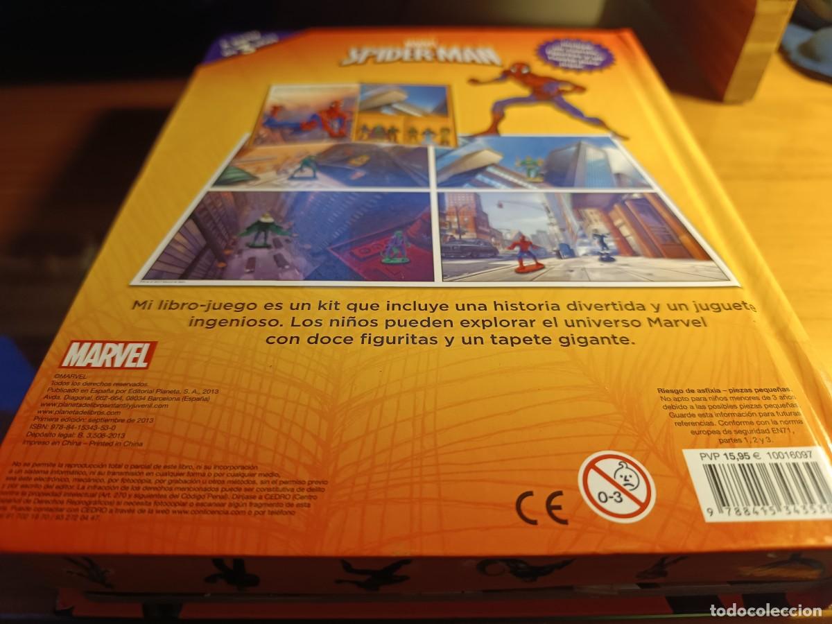 Libros de segunda mano: N - LIBRO JUEGO - SPIDERMAN - MARVEL,2013. - Foto 4
