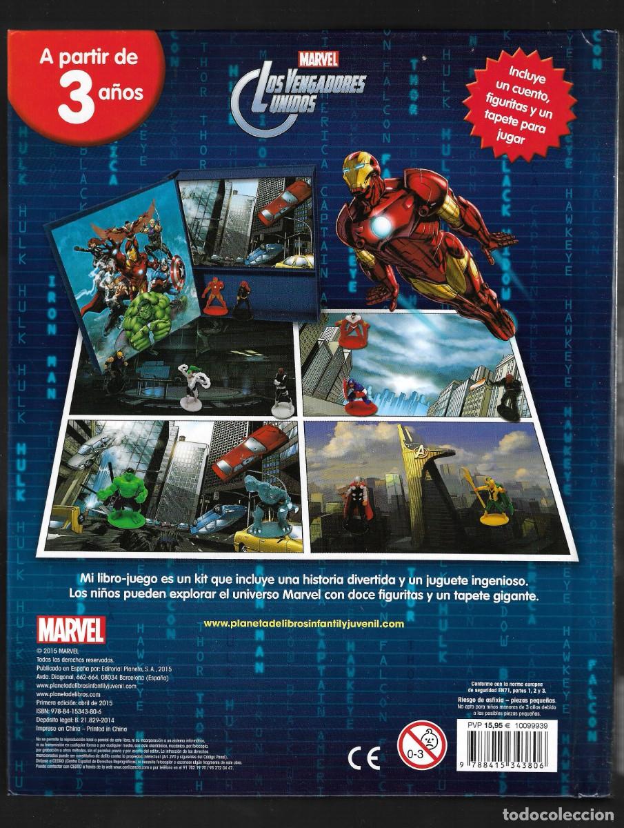 Libros de segunda mano: N - LIBRO JUEGO - LOS VENGADORES UNIDOS - MARVEL,2013. - Foto 2