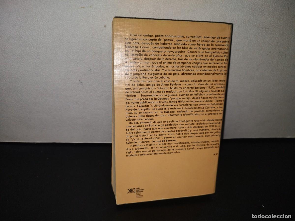 Libros de segunda mano: 130- LA CONSAGRACI&Oacute;N DE LA PRIMAVERA - ALEJO CARPENTIER - 1978 - Foto 4