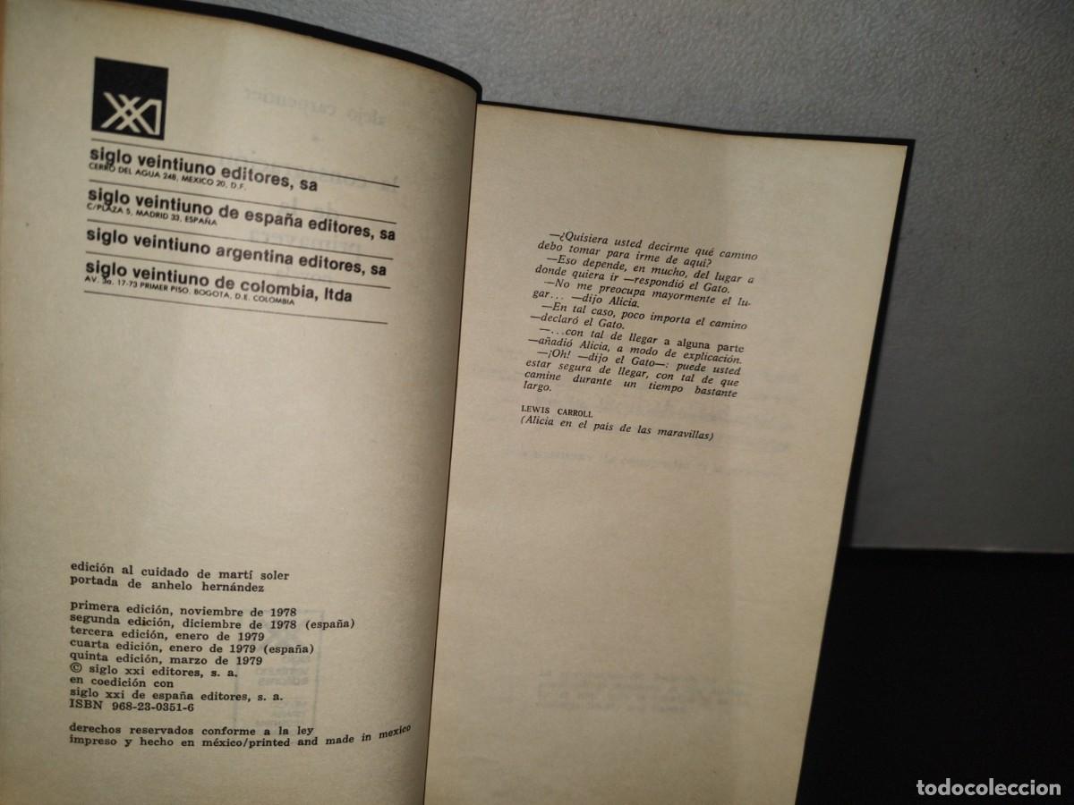 Libros de segunda mano: 130- LA CONSAGRACI&Oacute;N DE LA PRIMAVERA - ALEJO CARPENTIER - 1978 - Foto 6