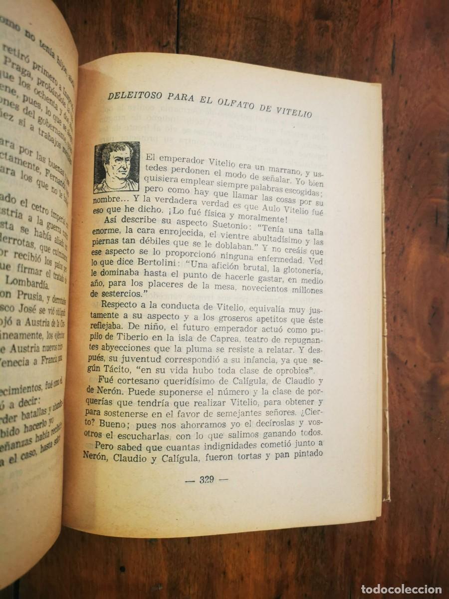Libros de segunda mano: OTEYZA, Luis de. La historia en an&eacute;cdotas - Foto 3