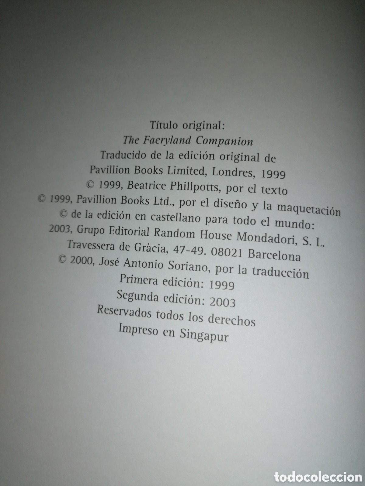 Libros de segunda mano: EL MUNDO DE LAS HADAS - Beatrice Phillpotts - Foto 4