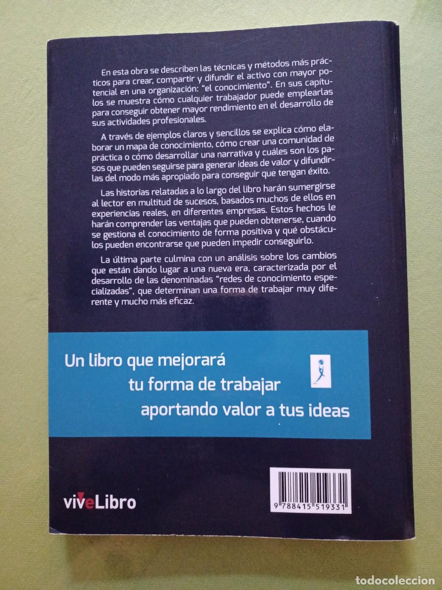Libros de segunda mano: COMO TRABAJAR MEJOR POTENCIANDO EL CONOCIMIENTO - Foto 2