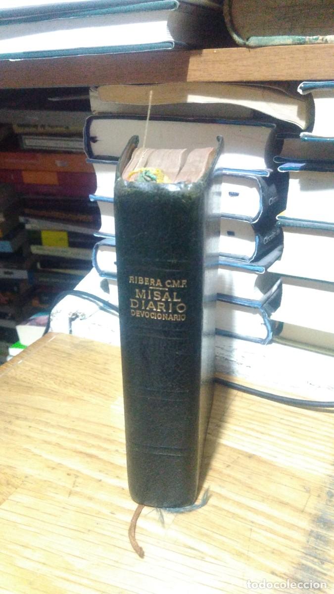 Libros de segunda mano: RIBERA C.M.E. , MISAL DIARIO DEVOCIONARIO