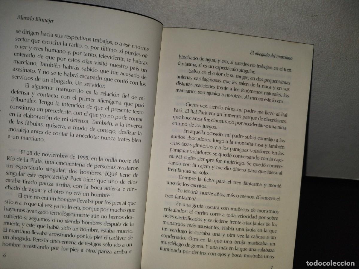 Libros de segunda mano: 131- EL ABOGADO DEL MARCIANO - MARCELO BIRMAJER - Foto 7
