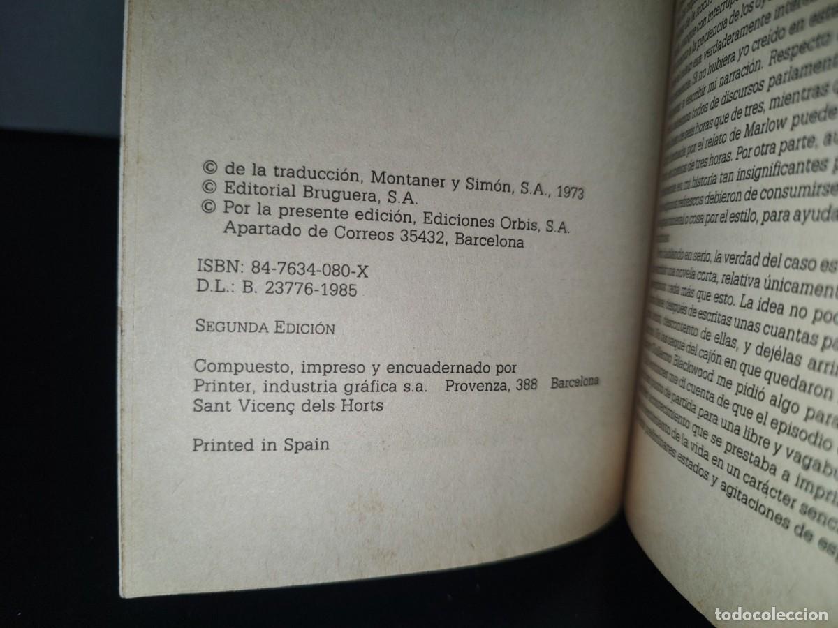 Libros de segunda mano: 131- LORD JIM - JOSEPH CONRAD - EDICIONES ORBIS, S. A. - 1985 - Foto 5