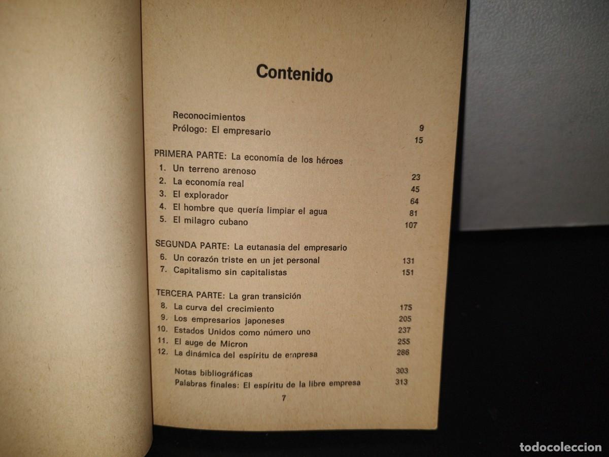 Libros de segunda mano: 131- EL ESP&Iacute;RITU DE LA LIBRE EMPRESA - GEORGE GILDER - Foto 6