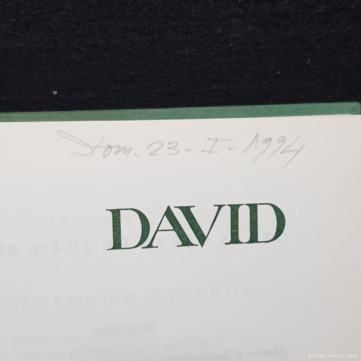 Libros de segunda mano: DAVID - JUAN BOSCH - COLECCI&Oacute;N YUNQUE - 27 - 1967 / 69 - Foto 5