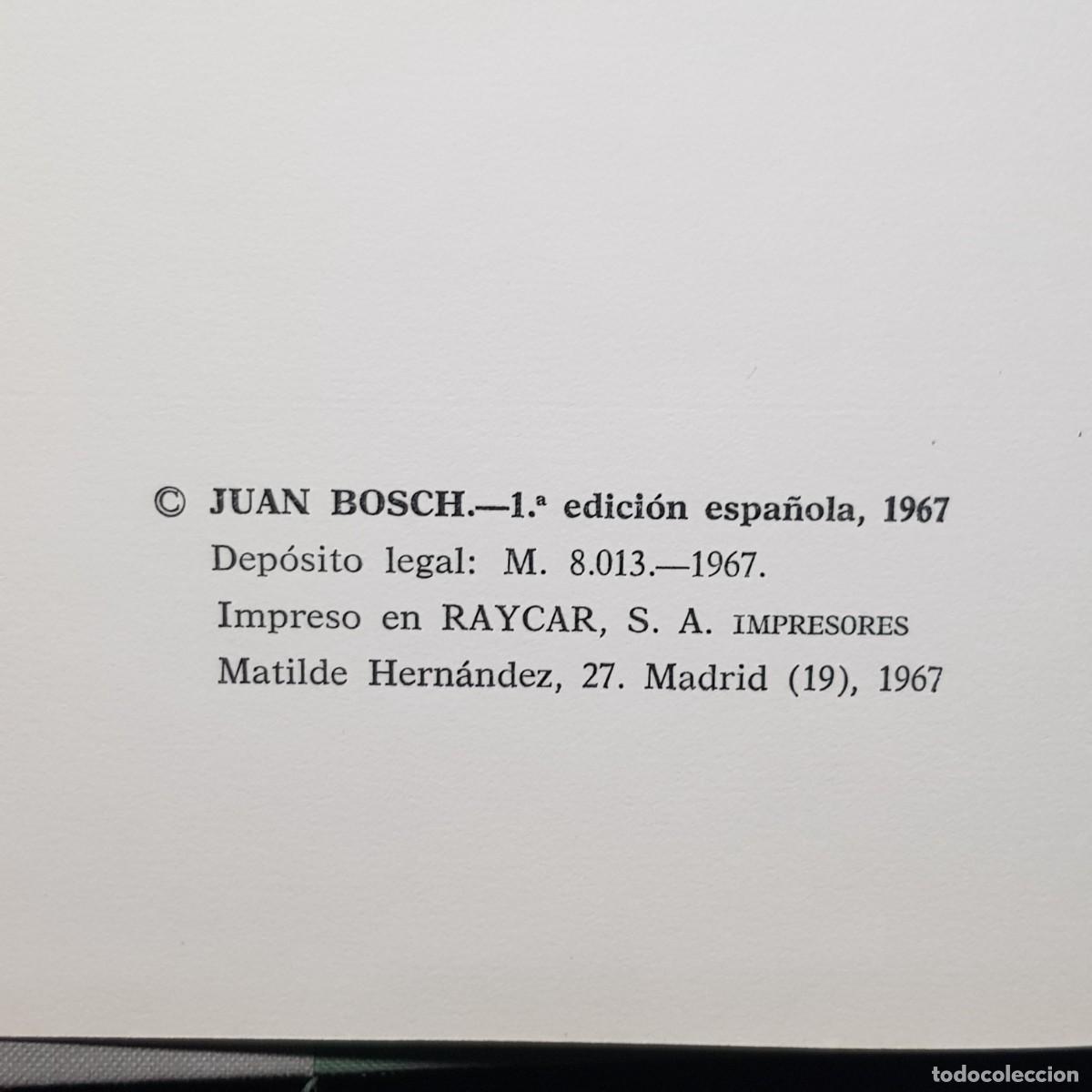 Libros de segunda mano: DAVID - JUAN BOSCH - COLECCI&Oacute;N YUNQUE - 27 - 1967 / 69 - Foto 7
