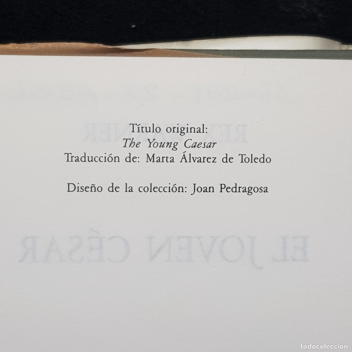 Libros de segunda mano: EL JOVEN C&Eacute;SAR - REX WARNER - NARRATIVAS EDHASA - 1987 / 84 - Foto 6