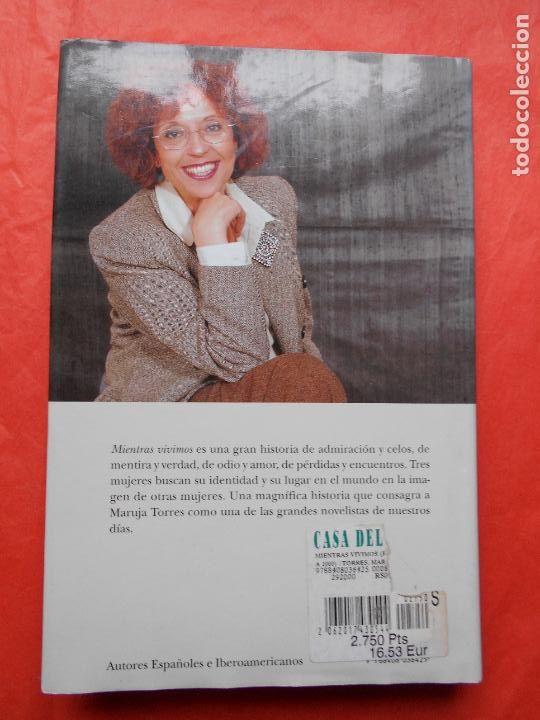 Libros de segunda mano: Mientras vivimos Maruja torres - Foto 2