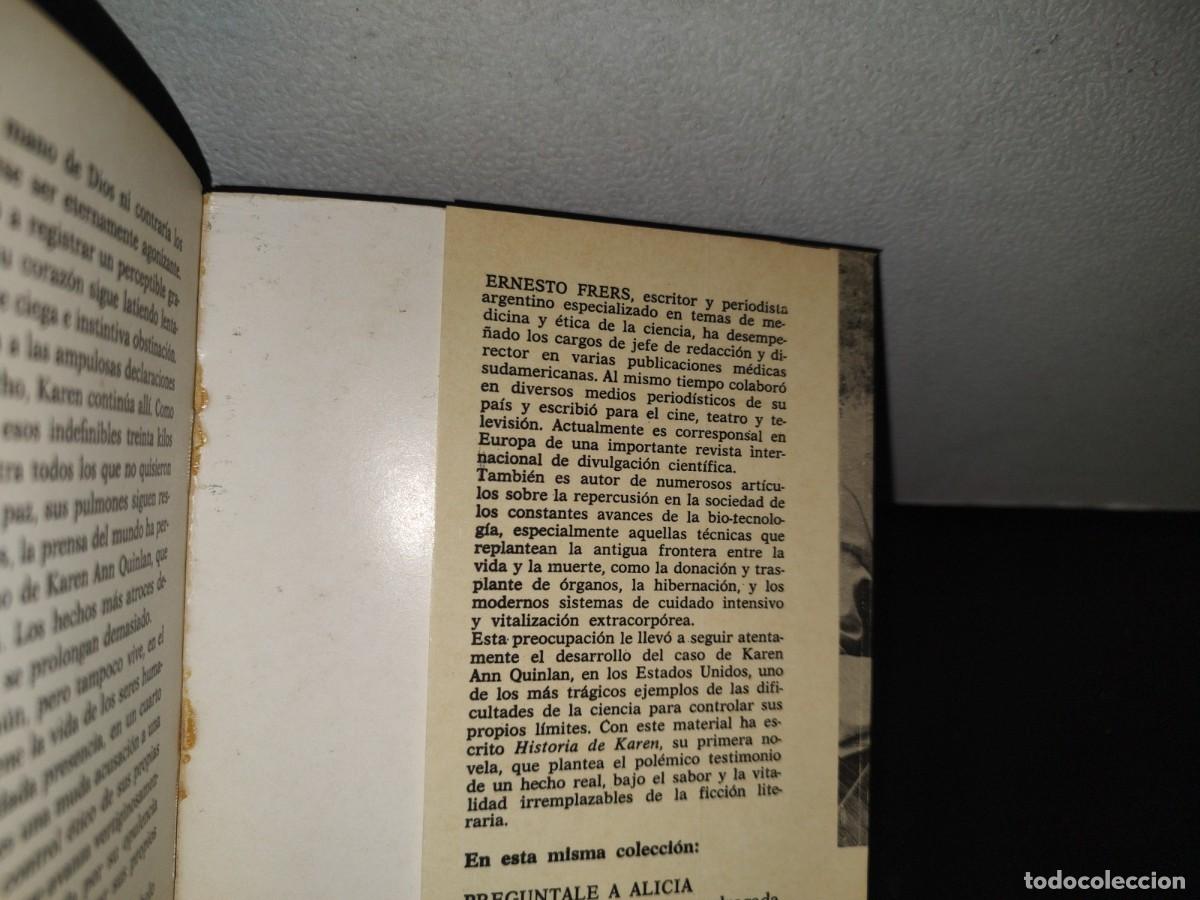 Libros de segunda mano: 132- HISTORIA DE KAREN - ERNESTO FRERS - 1977 - Foto 4