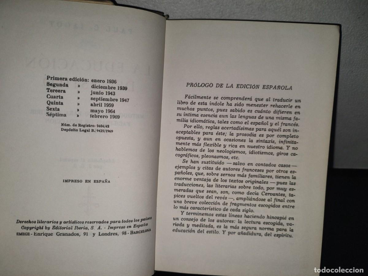 Libros de segunda mano: 132- LA EDUCACI&Oacute;N DEL ESTILO - PAUL C. JAGOT - 1969 - Foto 4