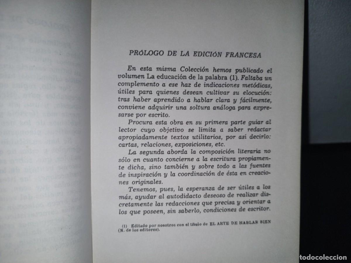 Libros de segunda mano: 132- LA EDUCACI&Oacute;N DEL ESTILO - PAUL C. JAGOT - 1969 - Foto 5