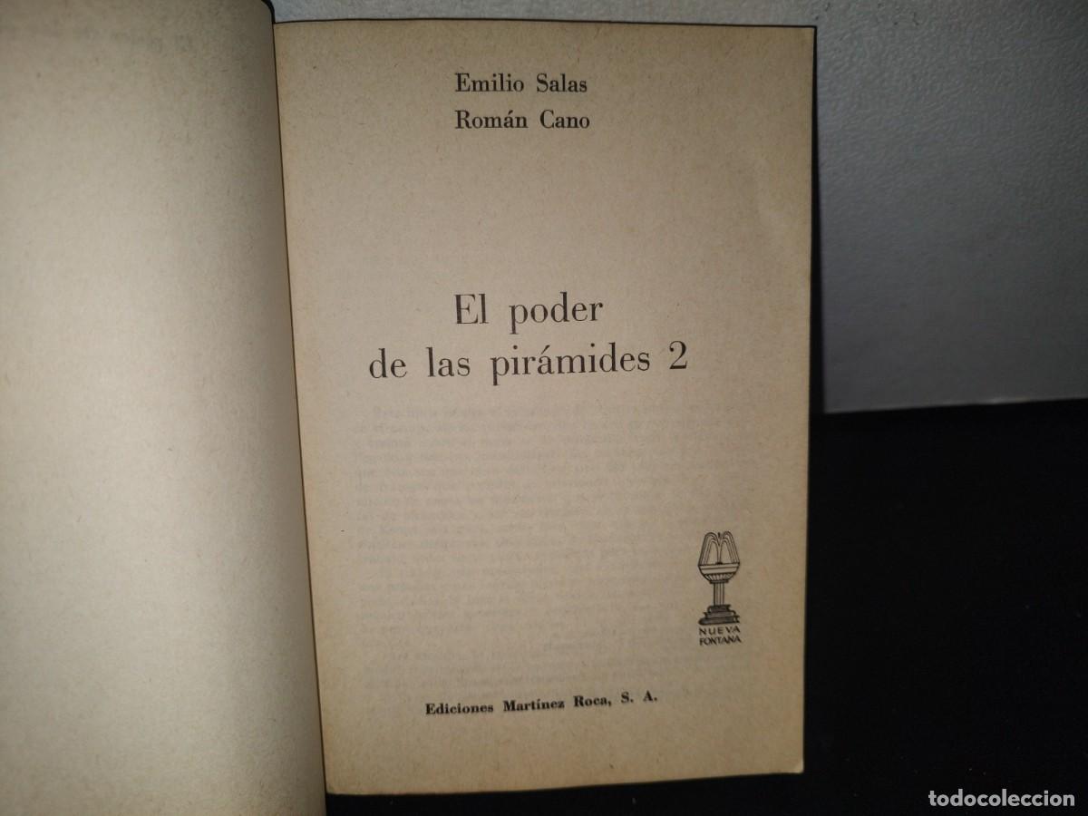 Libros de segunda mano: 132- EL PODER DE LAS PIR&Aacute;MIDES 2 - EMILIO SALAS, ROM&Aacute;N CANO - 1979 - Foto 5