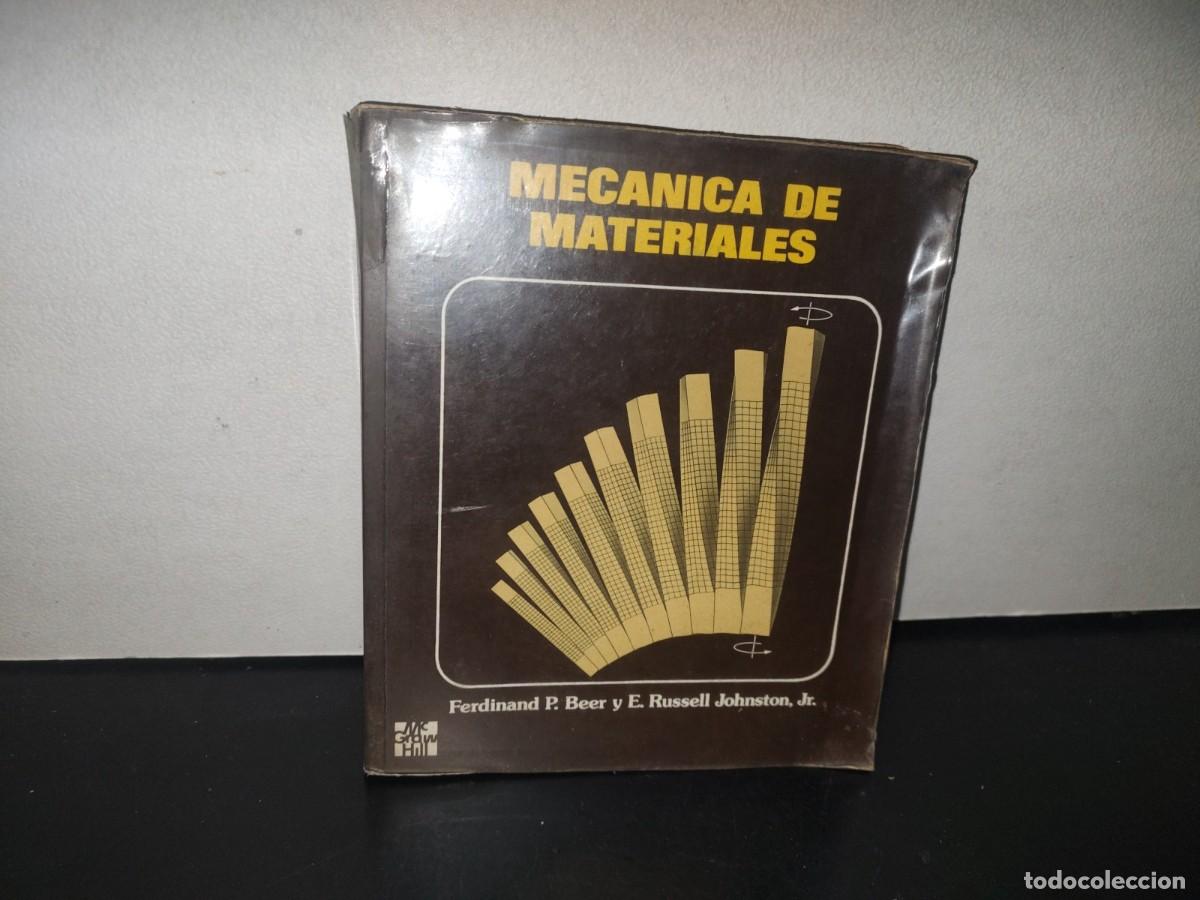Libros de segunda mano: 132- MEC&Aacute;NICA DE MATERIALES - FERDINAND P. BEER - 1981 - Foto 1