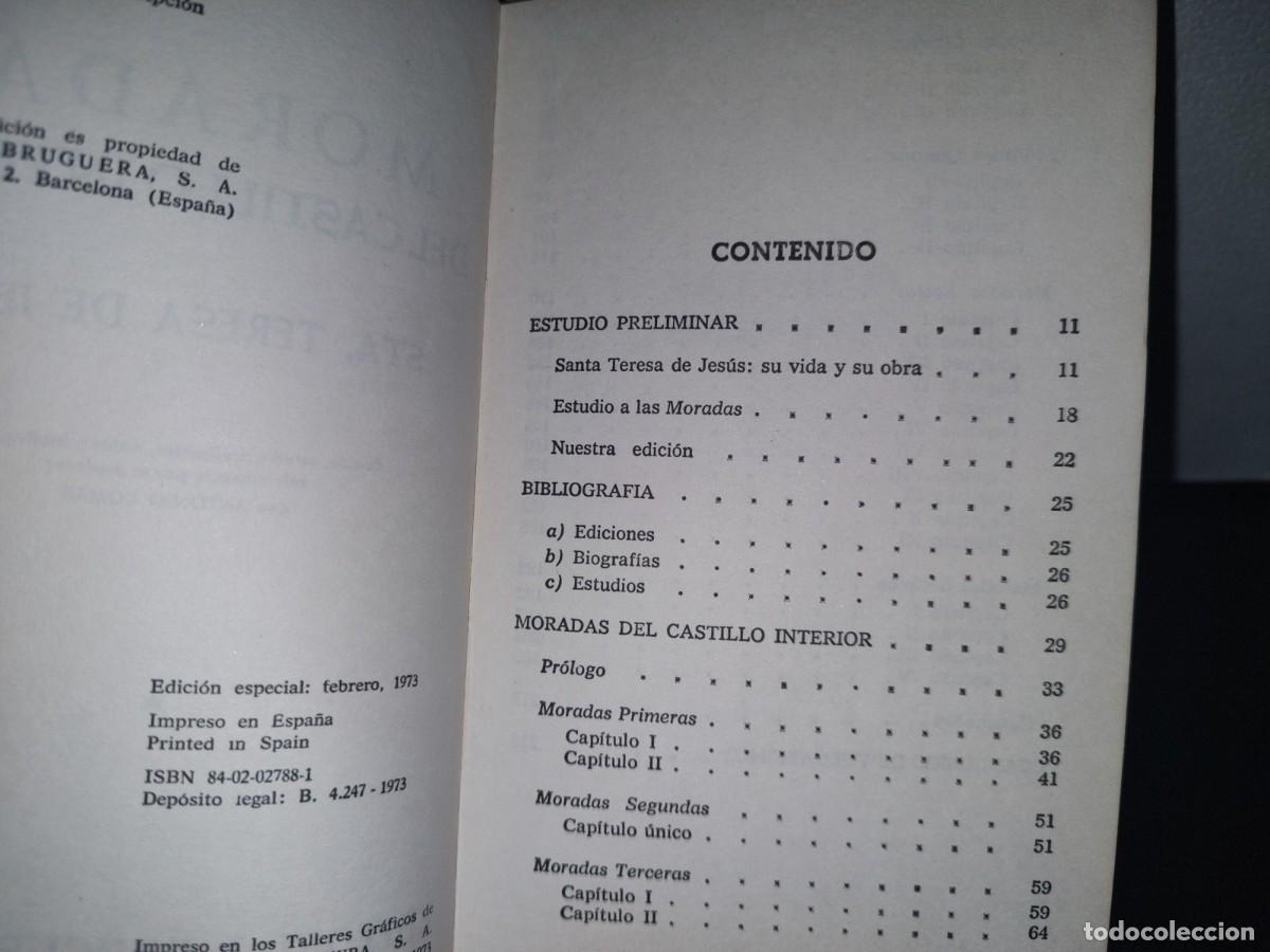 Libros de segunda mano: 133- MORADAS DEL CASTILLO INTERIOR - STA. TEESA DE JES&Uacute;S - Foto 4