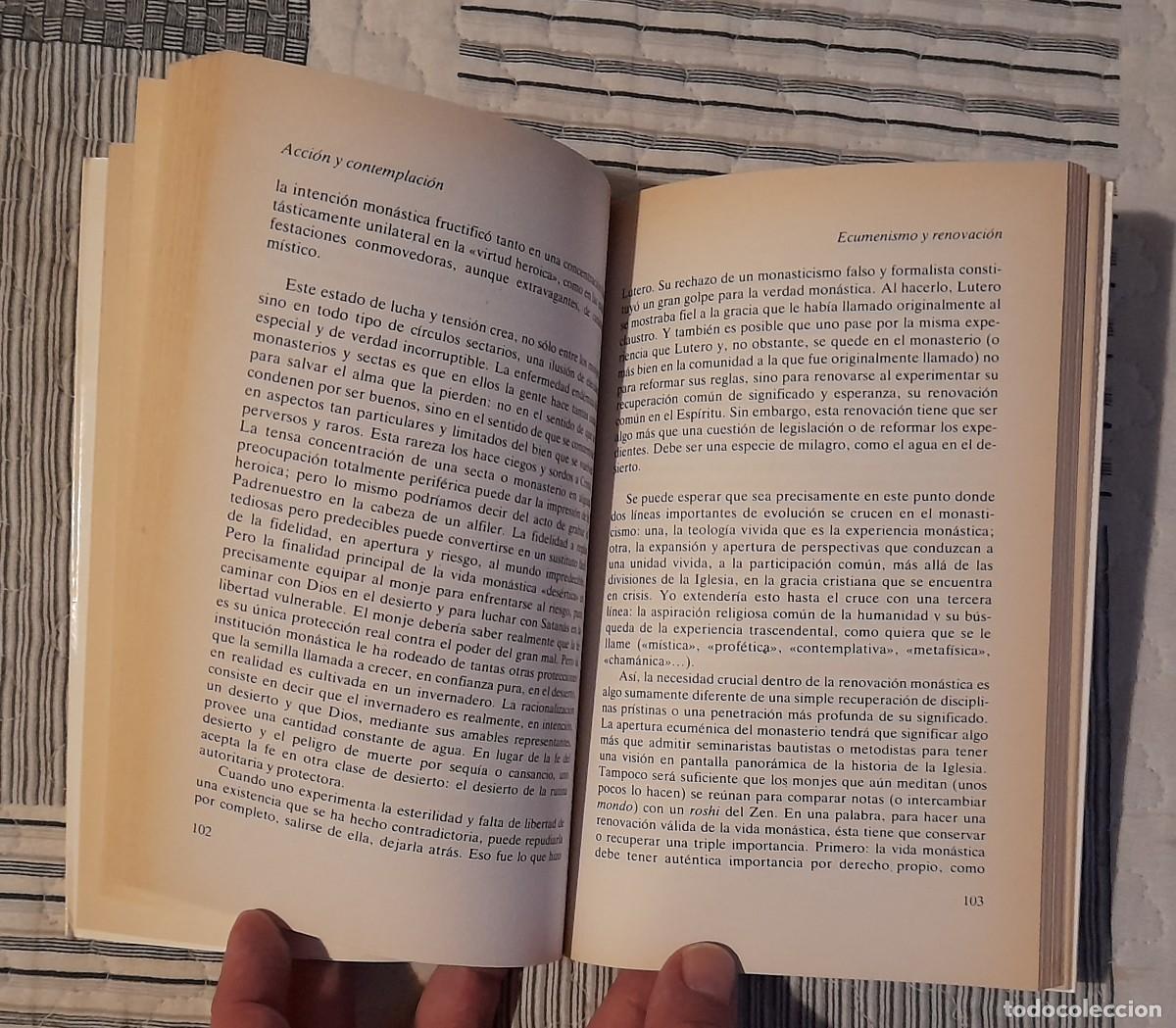 Libros de segunda mano: Acci&oacute;n y contemplaci&oacute;n - Foto 5