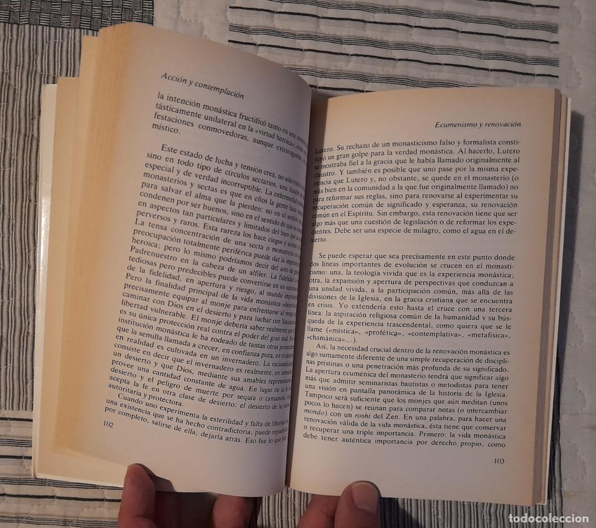 Libros de segunda mano: Acci&oacute;n y contemplaci&oacute;n - Foto 6