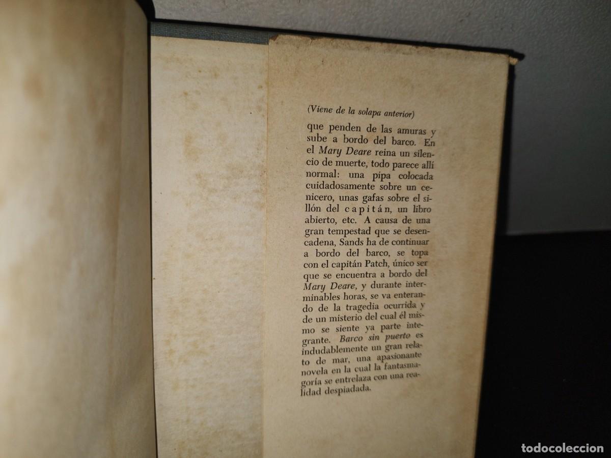Libros de segunda mano: 133- BARCO SIN PUERTO - HAMMOND INNES - 50S - Foto 4