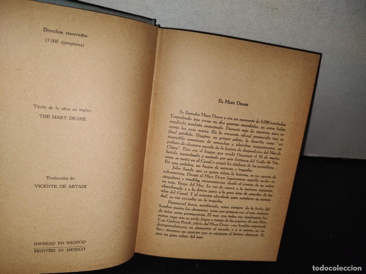 Libros de segunda mano: 133- BARCO SIN PUERTO - HAMMOND INNES - 50S - Foto 6
