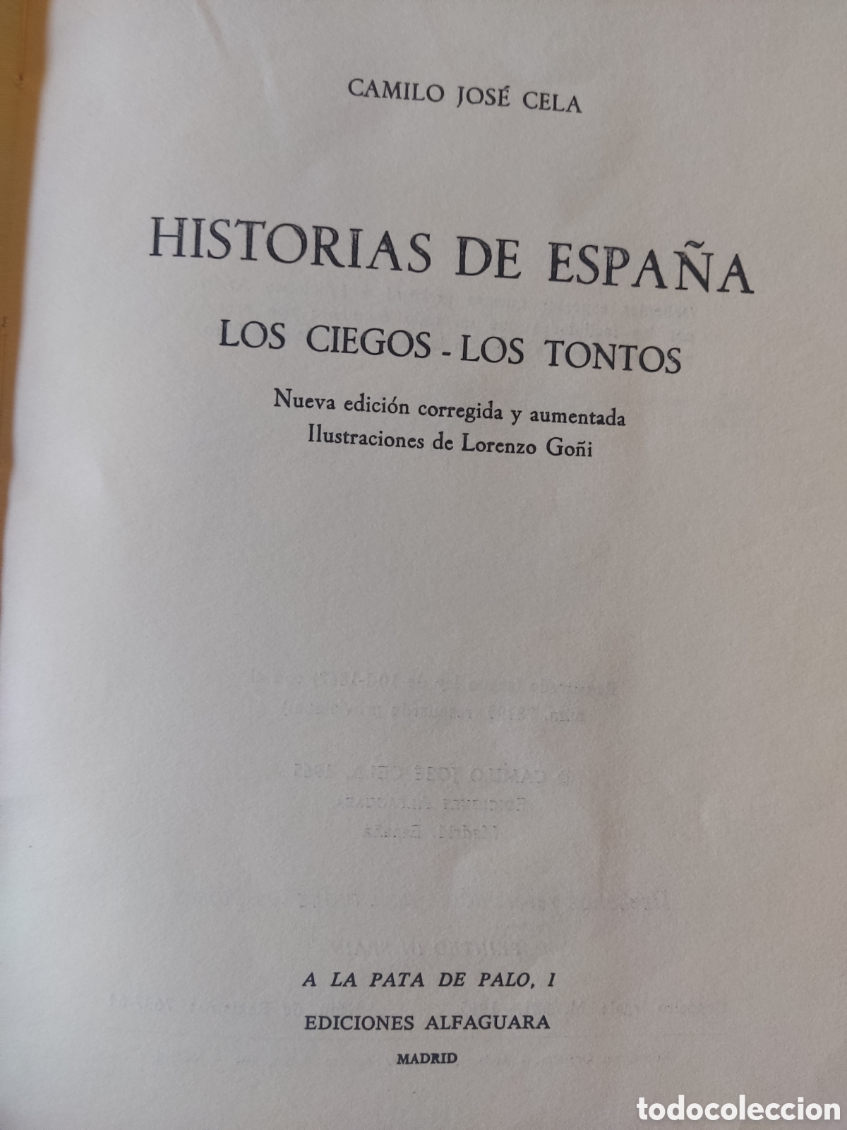 Libros de segunda mano: Historias de Espa&ntilde;a ( A la pata de palo,1) - Foto 2