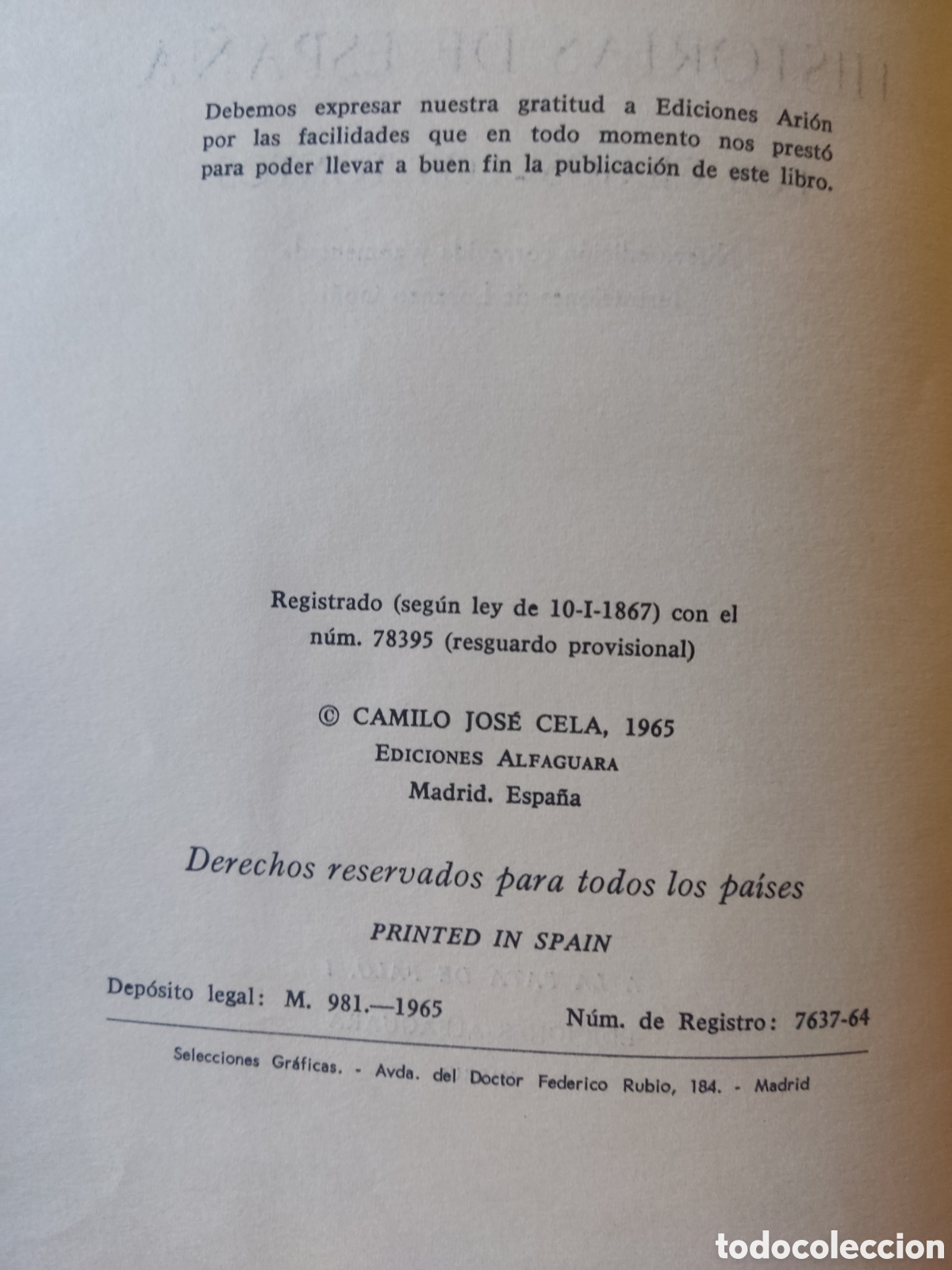 Libros de segunda mano: Historias de Espa&ntilde;a ( A la pata de palo,1) - Foto 3
