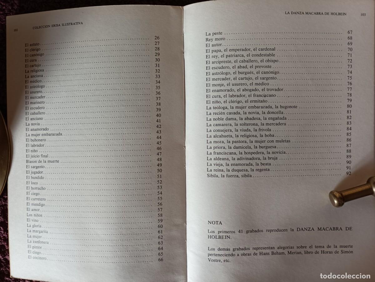 Libros de segunda mano: LA DANZA MACABRA DE HOLBEIN - Foto 12