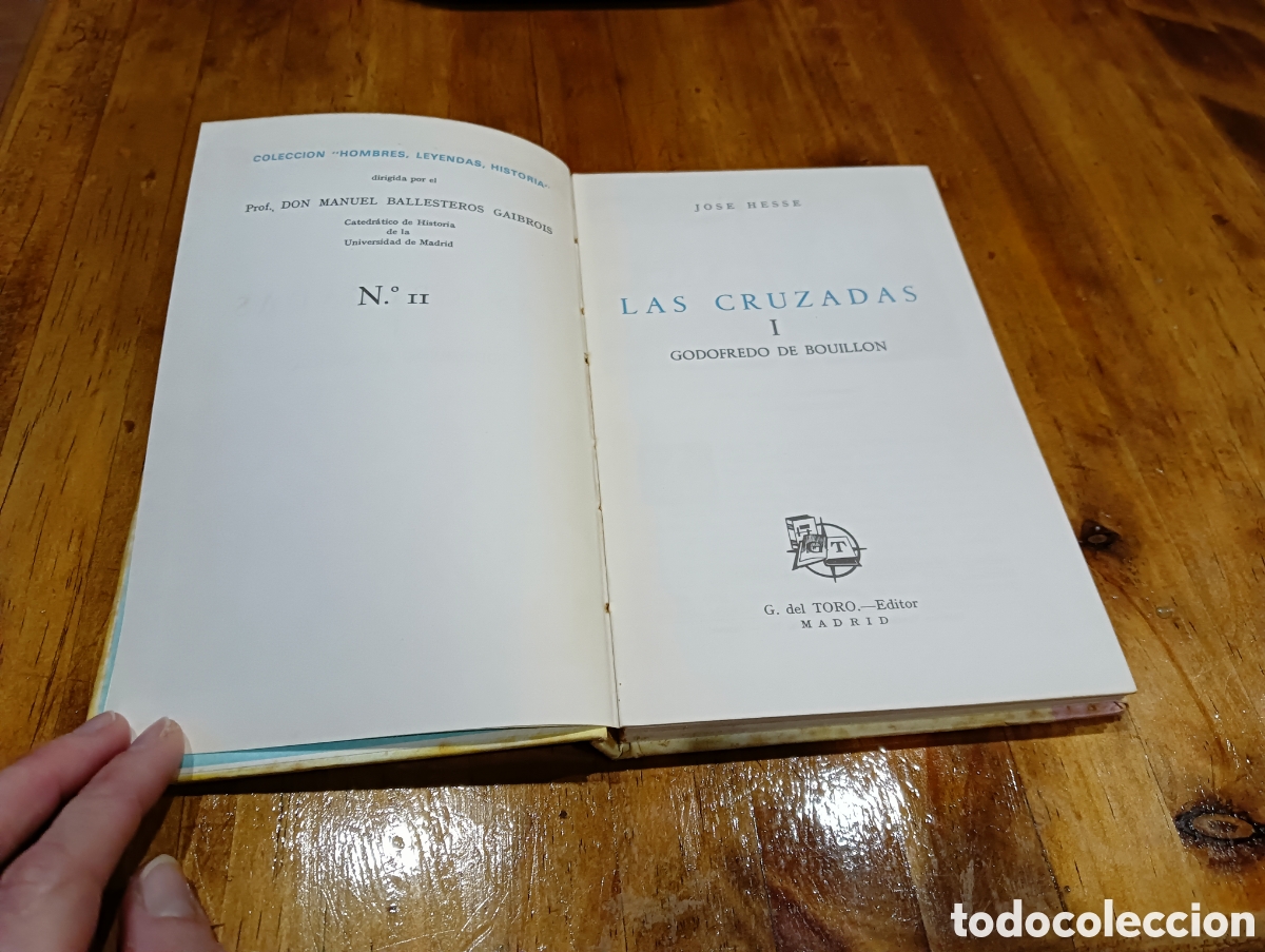 Libros de segunda mano: Las cruzadas. Godofredo de Bouillon - Foto 2