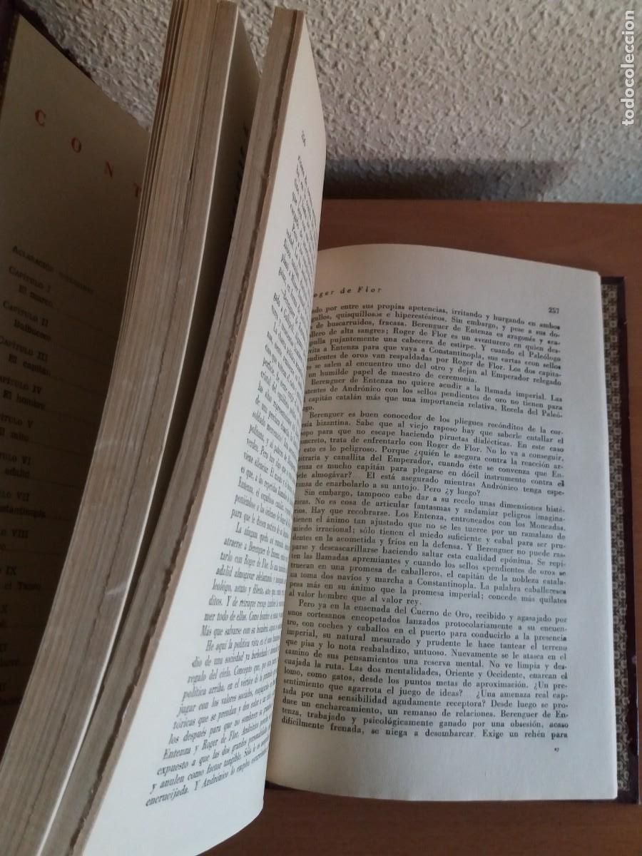 Libros de segunda mano: ROGER DE FLOR (ADALID DE ALMOG&Aacute;VARES). PEDRO CABA. PRIMERA EDICI&Oacute;N - Foto 4