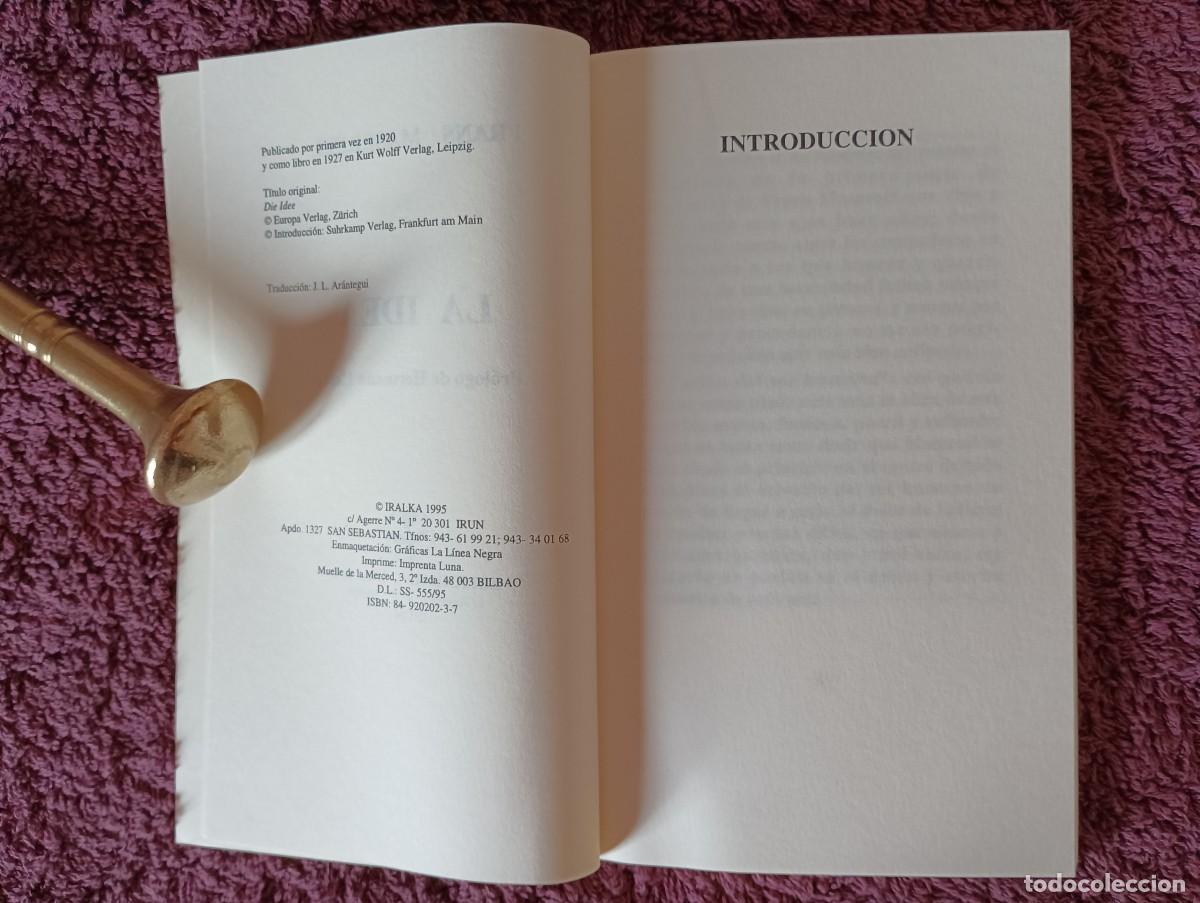 Libros de segunda mano: FRANS MASEREEL LA IDEA - Introduccion HERMANN HESSE - Foto 6