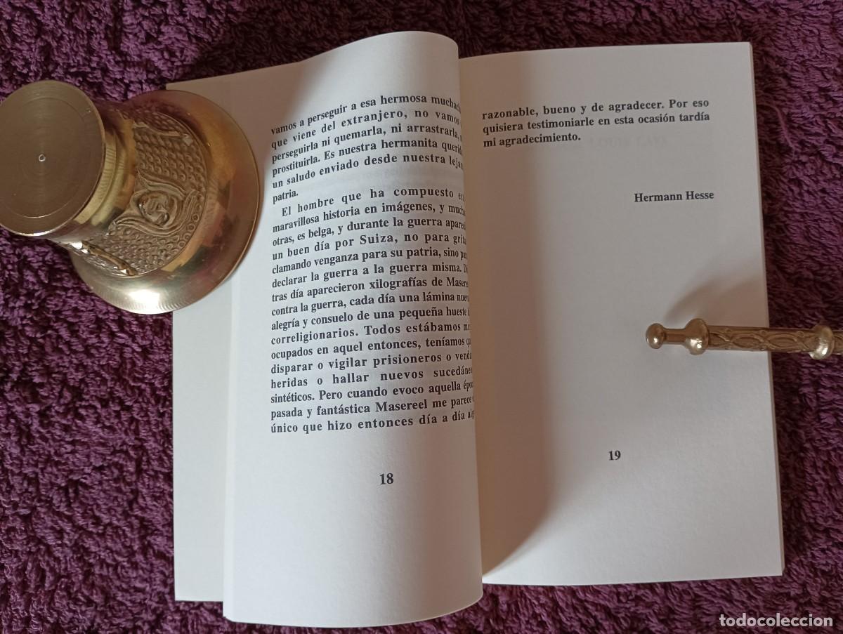 Libros de segunda mano: FRANS MASEREEL LA IDEA - Introduccion HERMANN HESSE - Foto 8