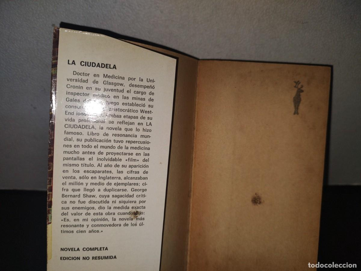 Libros de segunda mano: 133- LA CIUDADELA - A. J. CRONIN - EDICIONES G. P. BARCELONA - 1966 - Foto 3