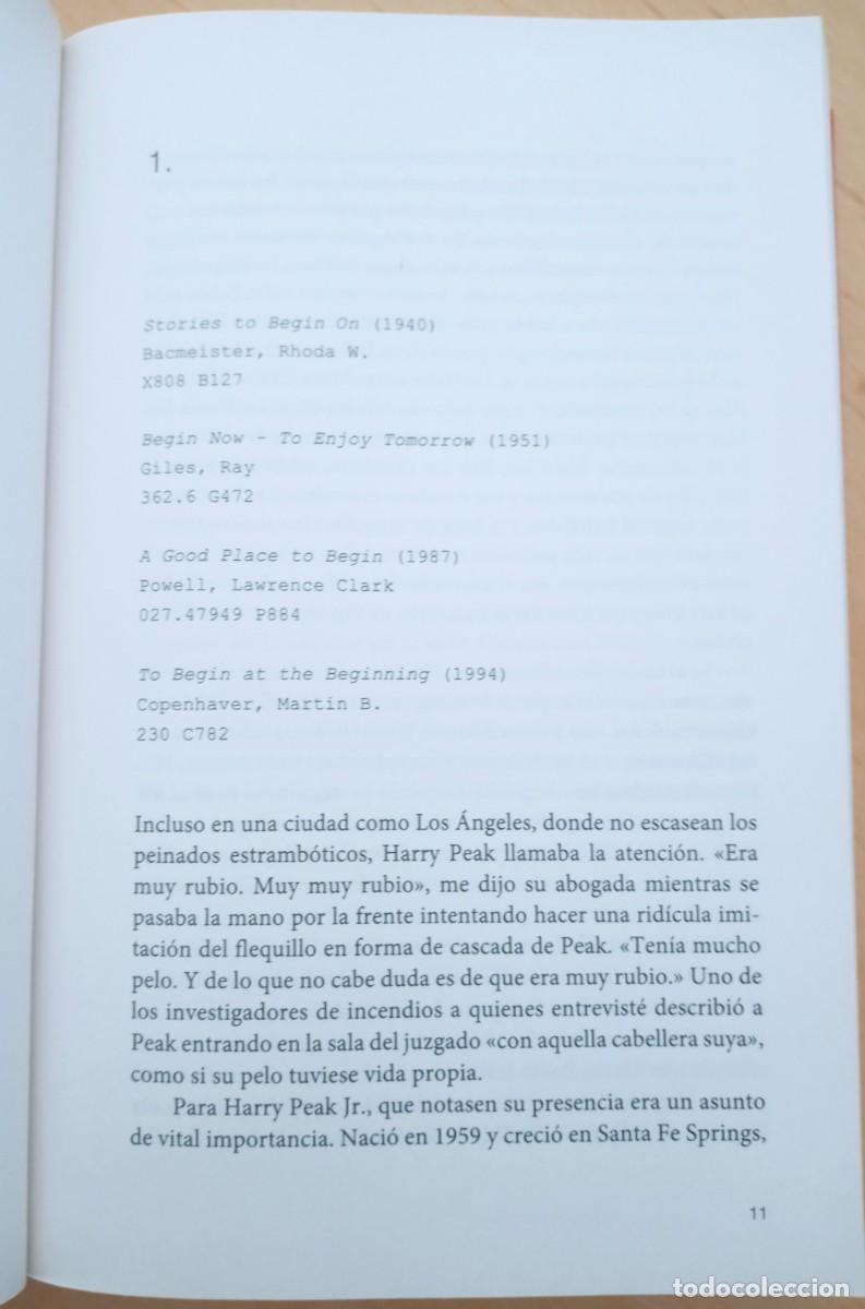 Libros de segunda mano: SUSAN ORLEAN LA BIBLIOTECA EN LLAMAS - Foto 9