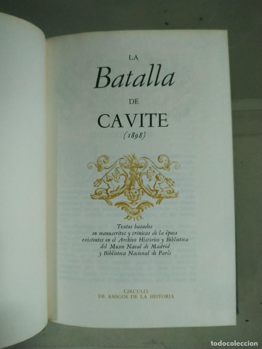 Libros de segunda mano: La Batalla de Cavite. C&iacute;rculo de amigos de la historia - Foto 4