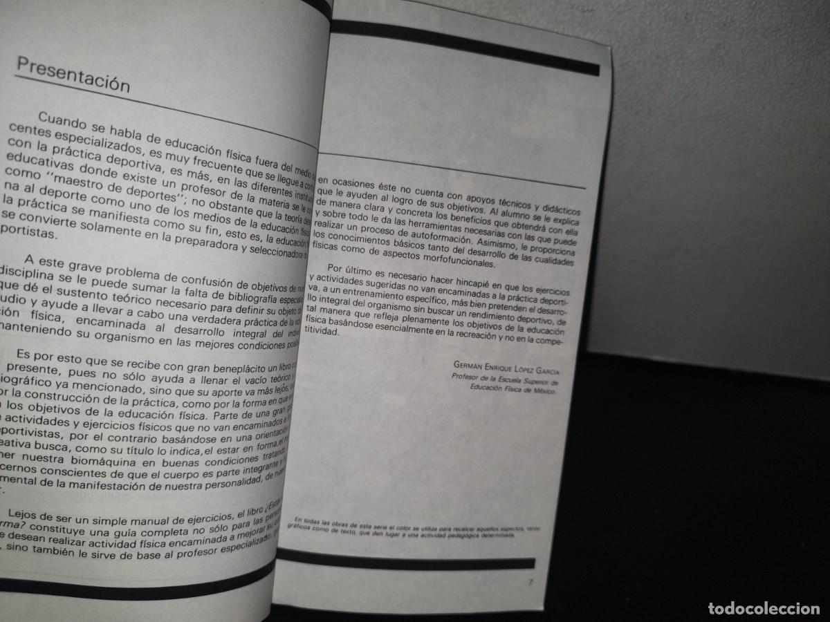 Libros de segunda mano: 134- &iquest;EST&Aacute;S EN FORMA? - BIBLIOTECA DE RECURSOS DID&Aacute;CTICOS ALHAMBRA - 1988 - Foto 6