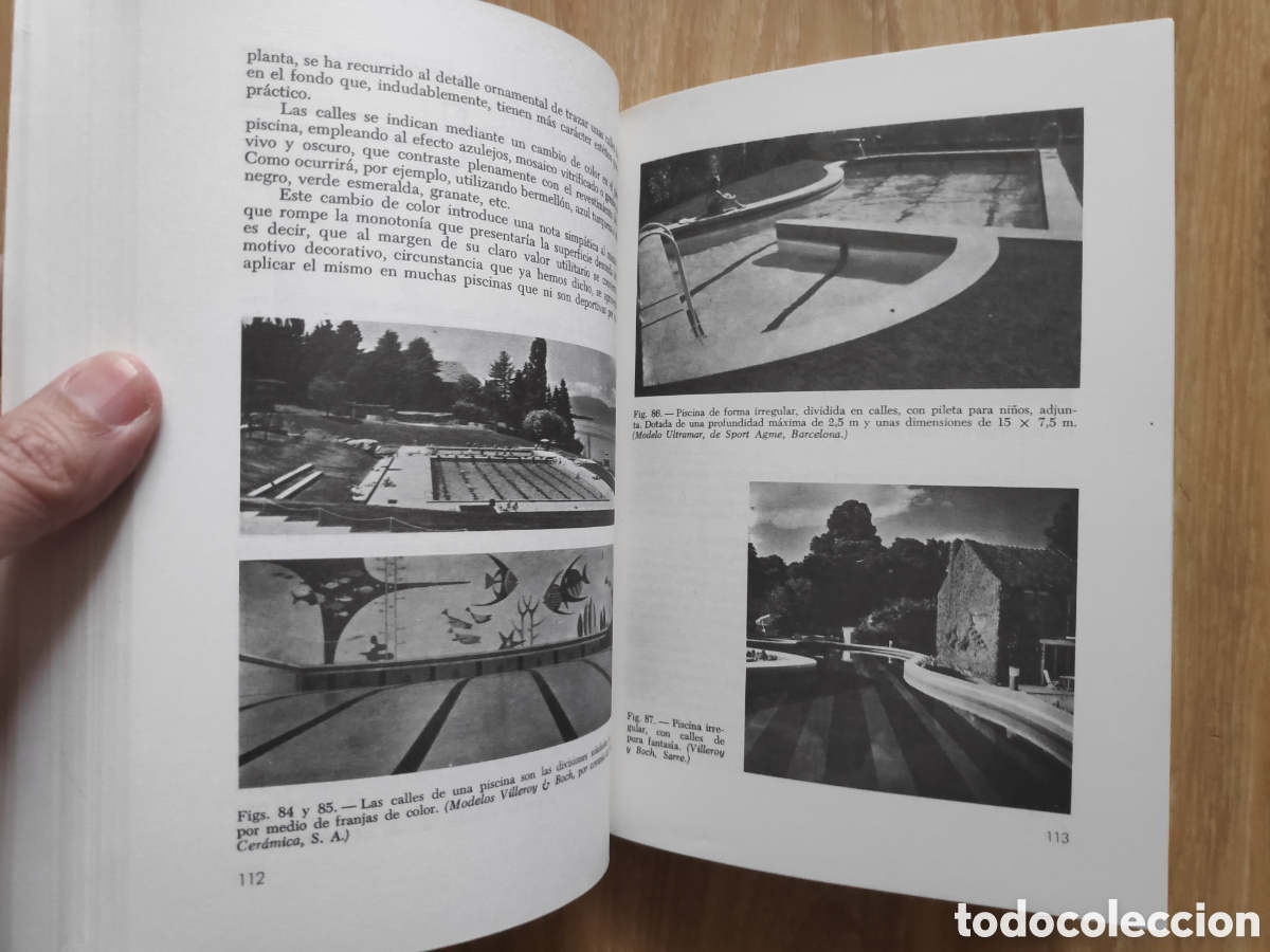 Libros de segunda mano: Libro. Piscinas. Juan de Cusa Ramos. Monografias Ceac - Foto 6