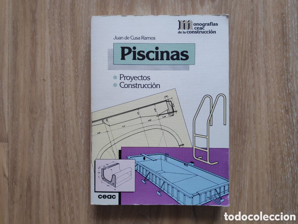 Libros de segunda mano: Libro. Piscinas. Juan de Cusa Ramos. Monografias Ceac - Foto 1