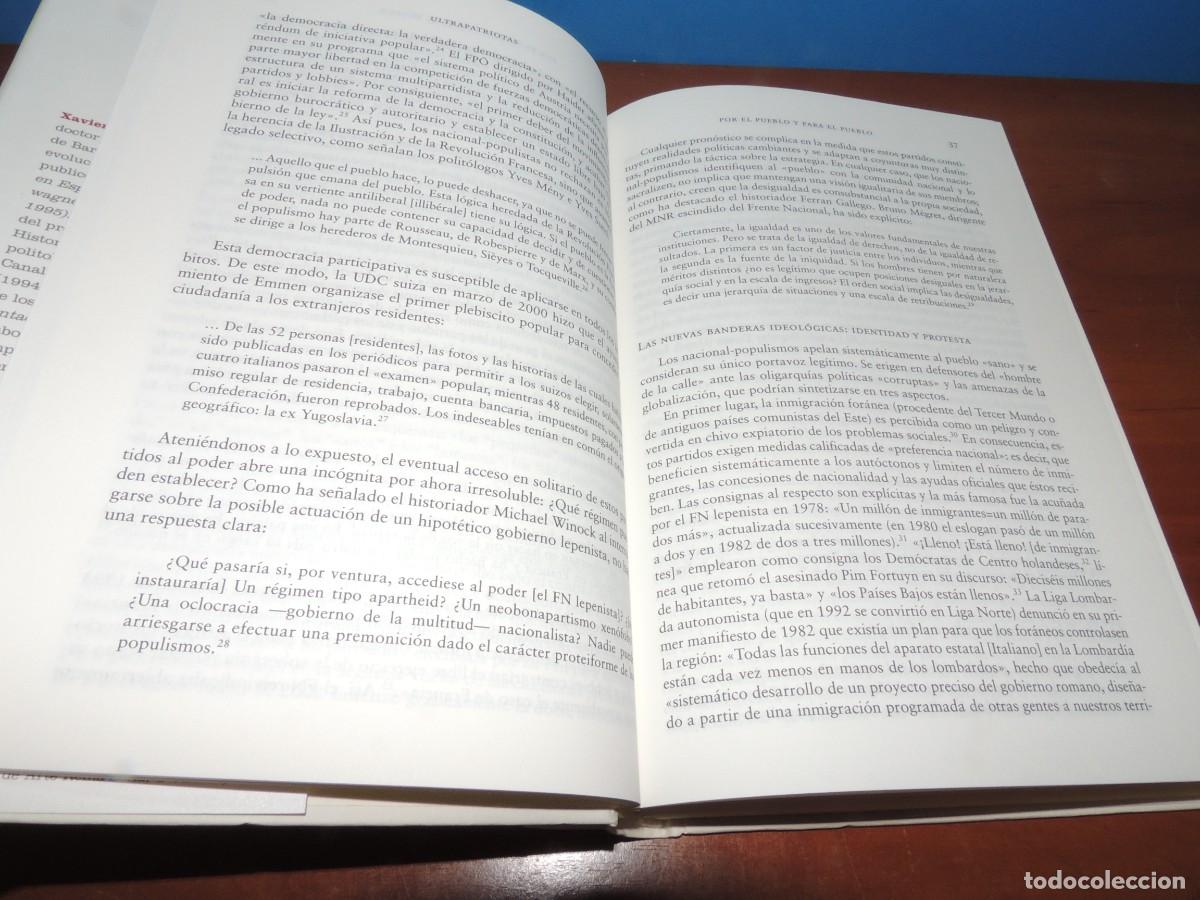 Libros de segunda mano: ULTRAPATRIOTAS.- XAVIER CASALS MESEGUER. - Foto 5