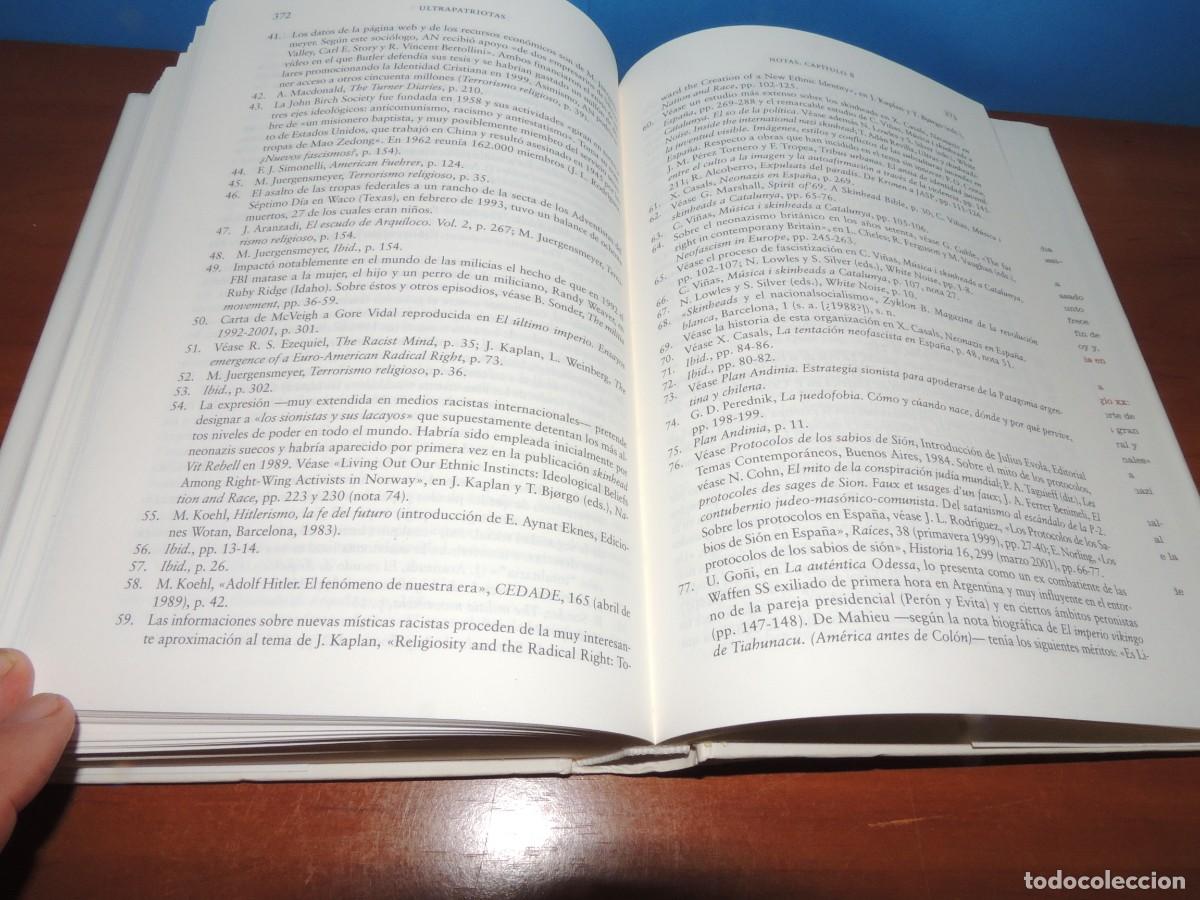 Libros de segunda mano: ULTRAPATRIOTAS.- XAVIER CASALS MESEGUER. - Foto 15