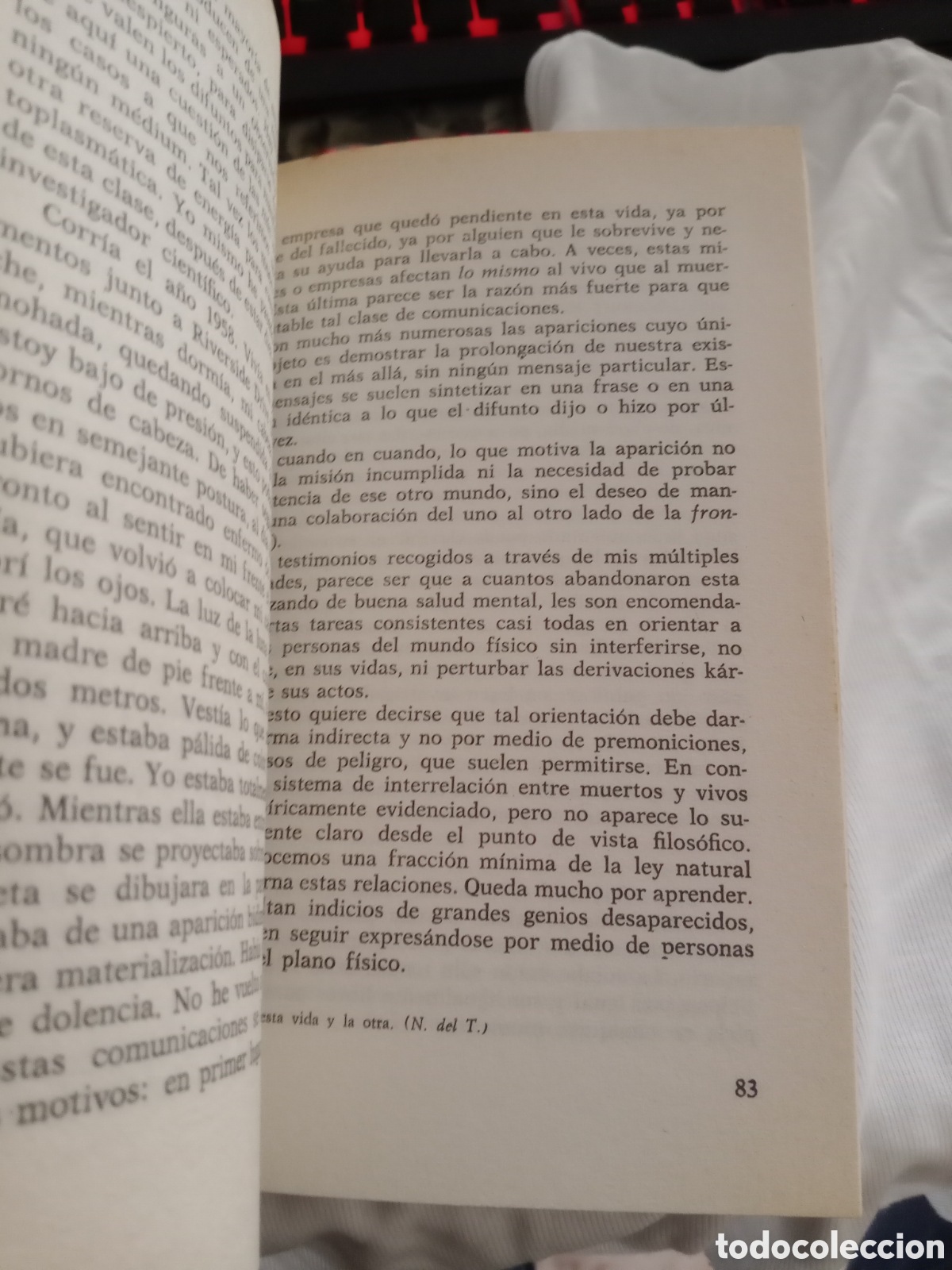 Libros de segunda mano: Manual de parapsicolog&iacute;a Hans holzer - Foto 7