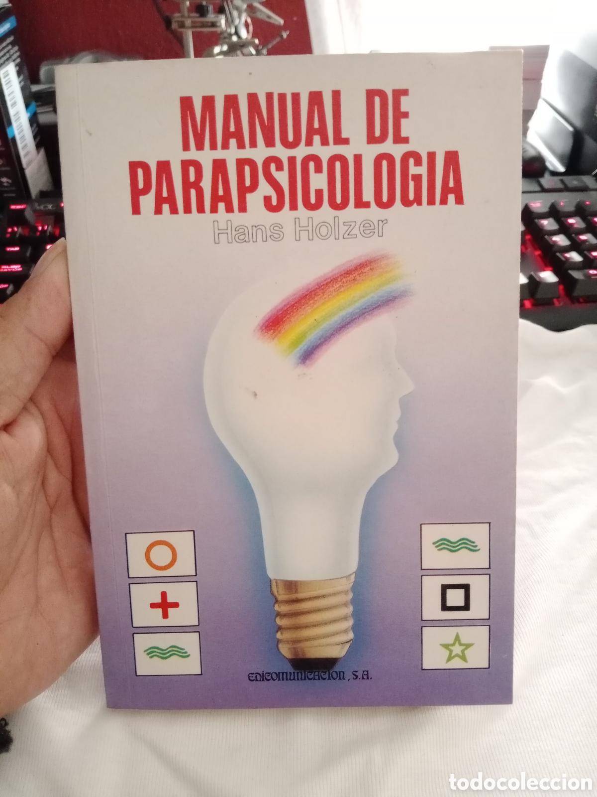 Libros de segunda mano: Manual de parapsicolog&iacute;a Hans holzer - Foto 1