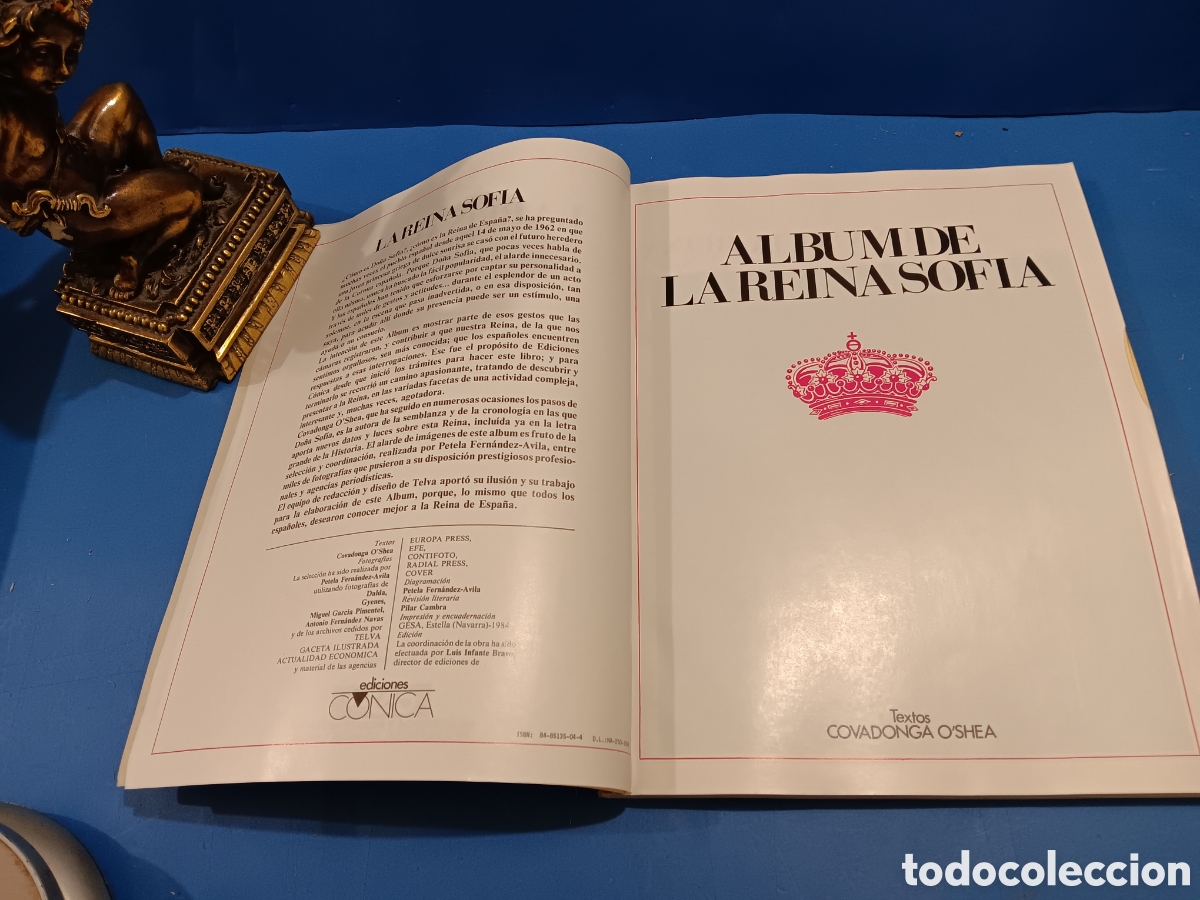 Libros de segunda mano: &rdquo;&rdquo; LA REINA SOFIA&rdquo;&rdquo;..... ALBUM.....EDICIONES CRONICA...1984... - Foto 2