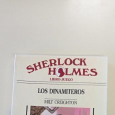 Libros de segunda mano: LOS DINAMITEROS-SHERLOCK HOLMES-MILT CREIGHTON-LIBRO JUEGO-TIMUN MAS-1989